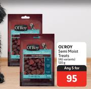 OL'Roy Semi Moist Treats (All Variants)-For Any 5 x 120g