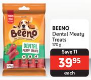 Beeno Dental Meaty Treats-170g