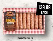 Oukraal Wors Boxes-2Kg Each