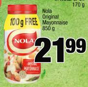 Nola Original Mayonnaise-850g + 100g Free