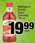 Wellington's Toamto Sauce-700ml Each