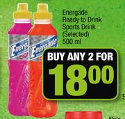 Energade Ready To Drink Sports Drink-2 x 500ml