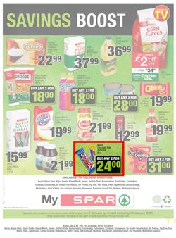 SPAR - Eastern Cape : January Budget Booster (7 Jan - 19 Jan 2020), page 8