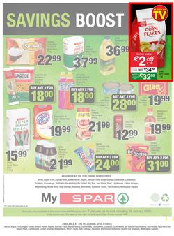 SPAR - Eastern Cape : January Budget Booster (7 Jan - 19 Jan 2020), page 8