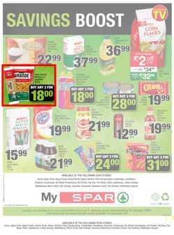 SPAR - Eastern Cape : January Budget Booster (7 Jan - 19 Jan 2020), page 8