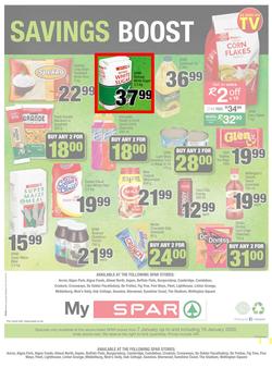 SPAR - Eastern Cape : January Budget Booster (7 Jan - 19 Jan 2020), page 8