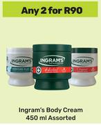 Ingram's Body Cream Assorted-For Any 2 x 450ml