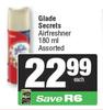 Glade Secrets Air Freshener Assorted-180ml