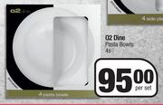 O2 Dine Pasta Bowls-4s Per Set