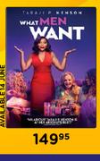 What Men Want DVD Movie-Each