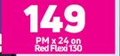 Samsung Galaxy A04e Smartphone-On Red Flexi 130