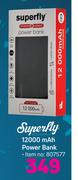 Superfly 12000 Mah Power Bank
