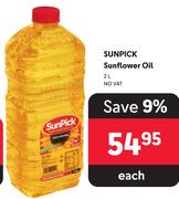 Sunpick Sunflower Oil-2Ltr