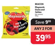 Beacon Maynards Gums And Jellies (All Variants)-For Any 2 x 125g