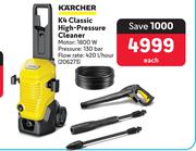 Karcher K4 Classic High Pressure Cleaner