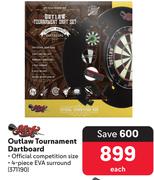 Outlaw Tournament Dartboard