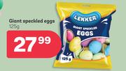 Lekker Giant Speckled Eggs-125g