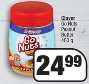 Clover Go Nuts Peanut Butter-400g