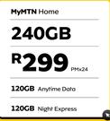 4G LTE Wi-Fi Router-On My MTN Home 240GB