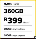 4G LTE Wi-Fi Router-On My MTN Home 360GB