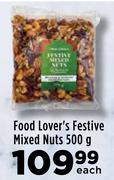 Food Lover's Festive Mixed Nuts-500g