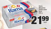 Rama Margarine Perfect Bake Brick-500g Each