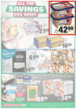 SUPERSPAR EASTERN CAPE (23 March - 5 April 2021) Valid in Gqeberha, East London, Knysna, George, Jeffrey's Bay, ST Francis Bay, Port Alfred, Plettenberg Bay, Uitenhage, Queenstown & Sedgefield, page 8
