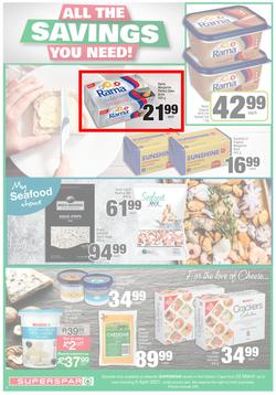 SUPERSPAR EASTERN CAPE (23 March - 5 April 2021) Valid in Gqeberha, East London, Knysna, George, Jeffrey's Bay, ST Francis Bay, Port Alfred, Plettenberg Bay, Uitenhage, Queenstown & Sedgefield, page 8