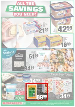 SUPERSPAR EASTERN CAPE (23 March - 5 April 2021) Valid in Gqeberha, East London, Knysna, George, Jeffrey's Bay, ST Francis Bay, Port Alfred, Plettenberg Bay, Uitenhage, Queenstown & Sedgefield, page 8