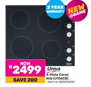 Univa 4-Plate Ceran Hob U156CB