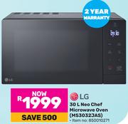 LG 30Ltr Neo Chef Microwave Oven MS3032JAS