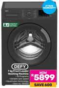 Defy 7Kg Front Loader Washing Machine