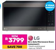 LG 56L Solo Microwave Oven MS5696HIT