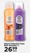 Nature Collection Foam Bath Assorted-1Ltr Each