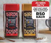Food Lover's Instant Coffee Or Decaf (Excl. Freeze Dried)-200g Each