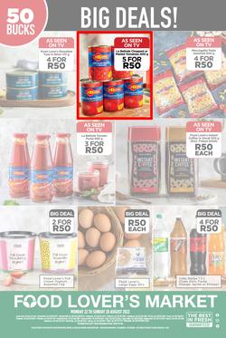 Food Lover's Market Western Cape : Inflation Beating Prices For Only 50 Bucks (22 August - 28 August 2022), page 8
