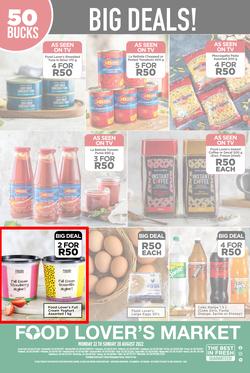 Food Lover's Market Western Cape : Inflation Beating Prices For Only 50 Bucks (22 August - 28 August 2022), page 8