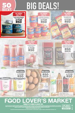 Food Lover's Market Western Cape : Inflation Beating Prices For Only 50 Bucks (22 August - 28 August 2022), page 8