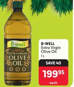 B-Well Extra Virgin Olive Oil-1L Each