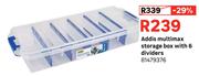 Addis Multimix Storage Box With 6 Dividers 81479376