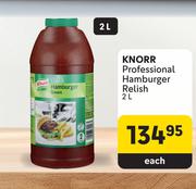 Knorr Professional Hamburger Relish-2L Each