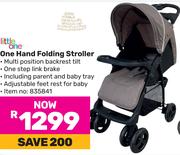 Little One One Hand Folding Stroller