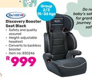 Bambino Discovery Booster Seat (Black)