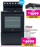 Univa 4 Plate Electric Stove U116B-1