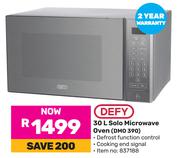 Defy 30Ltr Solo Microwave Oven DMO 390
