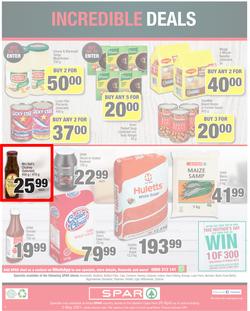 SPAR COUNTRY EASTERN CAPE : My Spar (20 April - 2 May 2021) Valid In Amahlathi, Bedford, Buffalo Flats, Cala, Centane, Hankey, Komga, Nemato, Patensie, Peddie, Zastron, Indwe, Kwa-Fetting, page 8