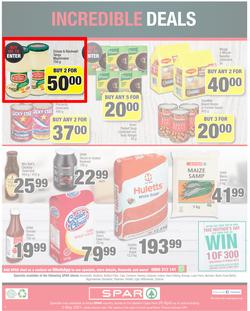 SPAR COUNTRY EASTERN CAPE : My Spar (20 April - 2 May 2021) Valid In Amahlathi, Bedford, Buffalo Flats, Cala, Centane, Hankey, Komga, Nemato, Patensie, Peddie, Zastron, Indwe, Kwa-Fetting, page 8