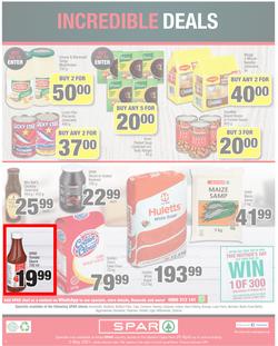 SPAR COUNTRY EASTERN CAPE : My Spar (20 April - 2 May 2021) Valid In Amahlathi, Bedford, Buffalo Flats, Cala, Centane, Hankey, Komga, Nemato, Patensie, Peddie, Zastron, Indwe, Kwa-Fetting, page 8