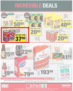 SPAR COUNTRY EASTERN CAPE : My Spar (20 April - 2 May 2021) Valid In Amahlathi, Bedford, Buffalo Flats, Cala, Centane, Hankey, Komga, Nemato, Patensie, Peddie, Zastron, Indwe, Kwa-Fetting, page 8