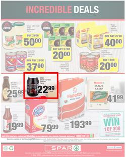 SPAR COUNTRY EASTERN CAPE : My Spar (20 April - 2 May 2021) Valid In Amahlathi, Bedford, Buffalo Flats, Cala, Centane, Hankey, Komga, Nemato, Patensie, Peddie, Zastron, Indwe, Kwa-Fetting, page 8